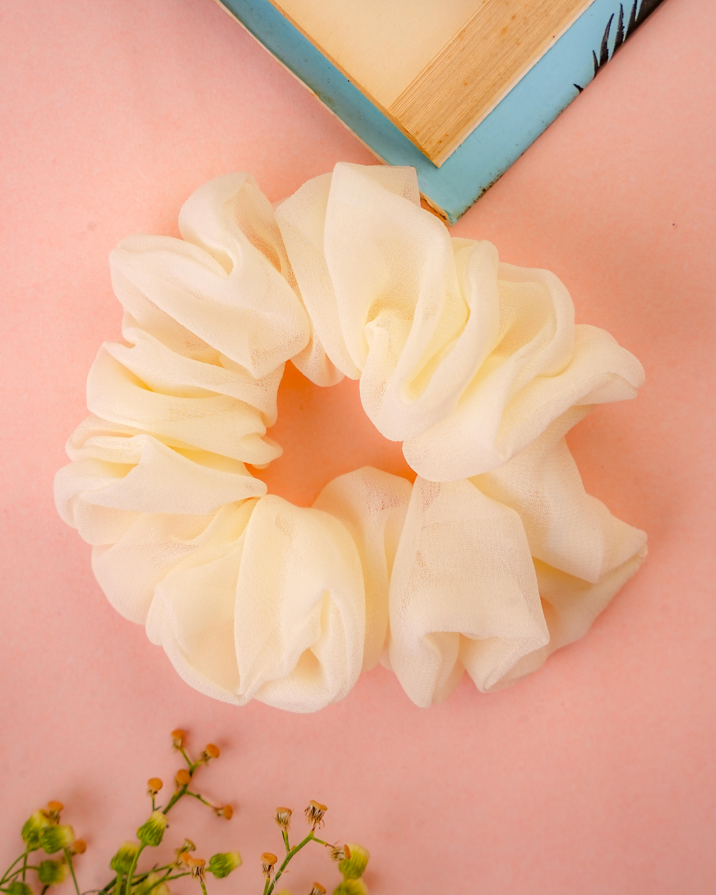Ivory Bliss Scrunchie