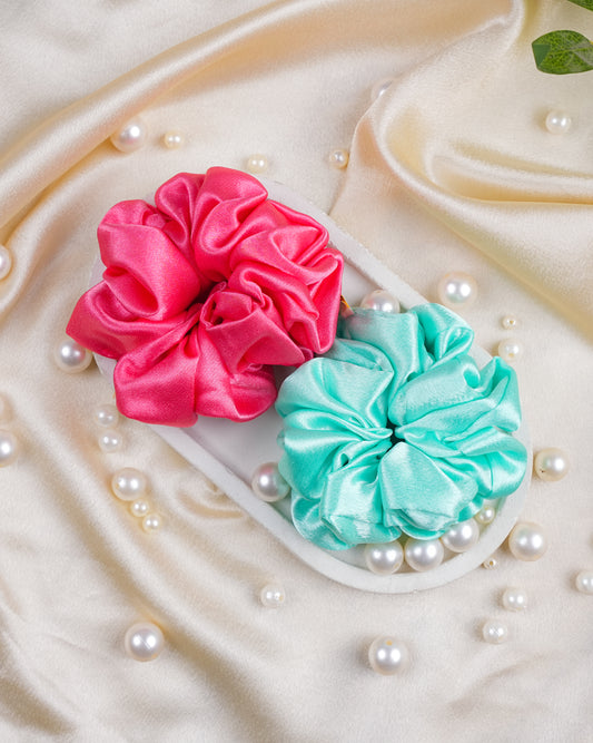 Glossy Scrunchies Combo