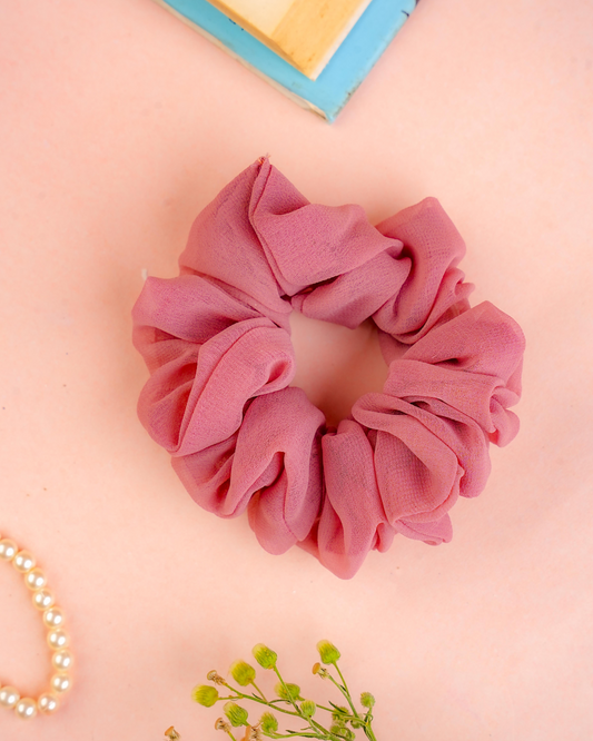 Blush Bloom Scrunchie