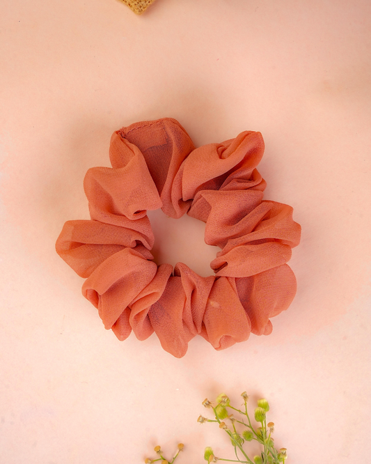 Rust Reverie Scrunchie